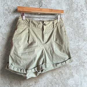 Sage Green Bermuda Shorts